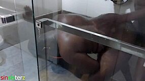 Shower sex with big cock