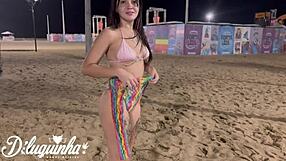 Fucking The Young Girl After Carnival In The Public Bathroom