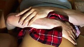 Intense Moans Fill Apartment During Pleasure