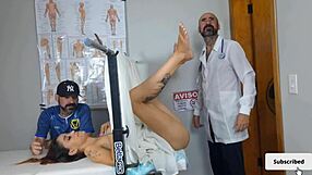 oh man, gynecologist fucks my wife without me knowing 😩 quick humiliation in hospital