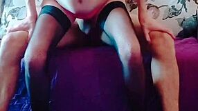 Wife handles her first amateur casting with dignity