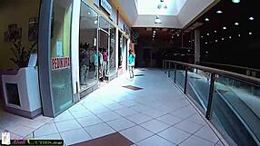 Shy Cute Czech Teen 18+ Girl Horny Masturbation In Public Outdoor Mallcuties