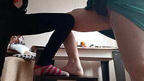 i love watching middle aged milf and student masturbate on chairs