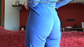 Hot French Algerian milf reveals her hairy pussy to me