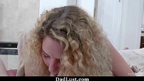 small tits teen 18+ is late and shes ready to accept her punishment - dadlust, with roleplay blowjob and pov hardcore.