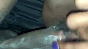 chubby ebony in a creampie scene