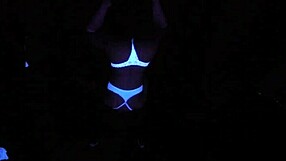 wow, scarlett johnson in blacklight sex pov!