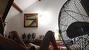 Clothed Slut in Satin Dress Gets Fucked