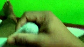 Man Performs Solo Handjob On His Black Cock In Intimate Setting