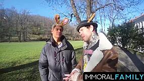 Mia Trejsi Begs For Double Dicks In Egg Hunt Pussy Pounding