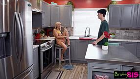 Bratty stepsis chloe temple tells stepbro to stop staring