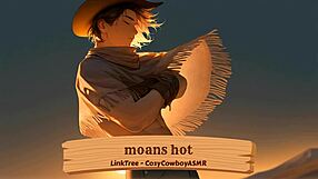 Moans hot with erotic orgasm and solo masturbation