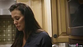 this dirty stepdaughter has big tits just like her mature mom 😏