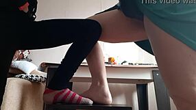 i love watching middle aged milf and student masturbate on chairs