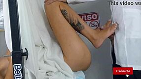 oh man, gynecologist fucks my wife without me knowing 😩 quick humiliation in hospital