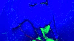 bleu room anal solo finger fuck