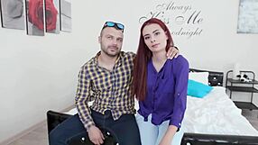 Redhead Scyley Jam Gets Ass Gaped As Her Cuck Husband Watches