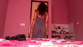 i'm so horny, masturbating in my friend's room with wild fingering screams