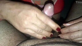 watch this desi bhabhi give handjob then doggy fucking