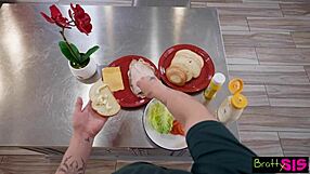 Bratty stepsis chloe temple tells stepbro to stop staring