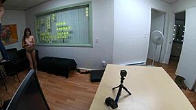 brittney madison casting involves extreme cock sucking and choking