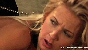 Watch me passionately teach my slave through spanking her ass and pussy