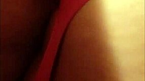 my nasty wife in sexy red lingerie shows off her nice pussy