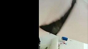 Hot redhead prostitute teases with her pussy