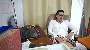 Sexretary caught on cam with dildo in office scandal