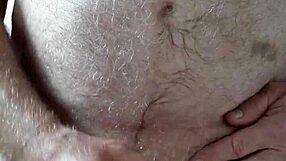 rustyas1 - happy hairy big belly me masturbating with small cock to orgasm near neighbors