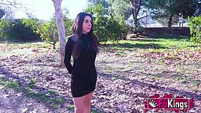 Amaya Castro Tests An Old Cock And A Young 18+ Cock At Once In Her Threesome