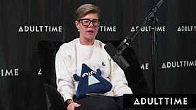 Octavia red engages in muff diving and sucking with busty lesbians in full scene