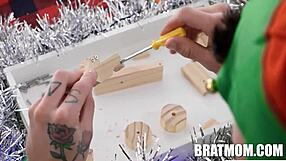 Mrs Claus Cherry Kiss Cures Loneliness With Ethan Seeks Big Tits And Ass On Christmas