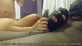 My wife moans loudly in double penetration with big black cock - best homemade threesome yet?