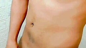 Crossdresser Pissing And Masturbating In Toilet