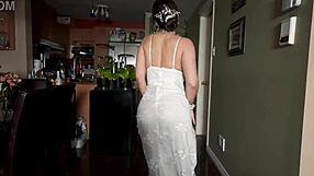 Bride Dances in Dress, Gives Jerk Off Instructions