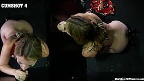 i work that big black cock at gloryhole for nine loads