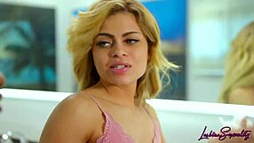 I licked Destiny's pussy while Cruz Vina Sky scissored me