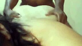 Latina amateur fucks cuckold hard and cums intensely