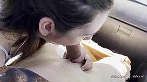 Let Me Suck Your Cock And Jerk You Off In The Car