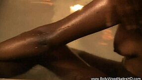 Bathing with a Bollywood Beauty