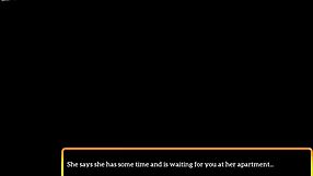 My new family plays a fun game together in the living room.