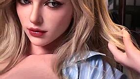 Wow! Realistic Uloversdoll Blonde Sex Doll Gets Nailed Hard