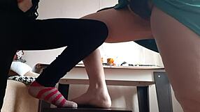 i love watching middle aged milf and student masturbate on chairs