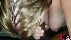 Blonde Wife Sucks The Neighbors Bbc When Husband Is At Work