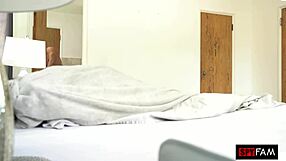 Horny Stepsis Begs Stepbro To Fill Her Cunt With Monster Cock