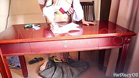 I Got FUCKED By Stepdad While Doing Homework