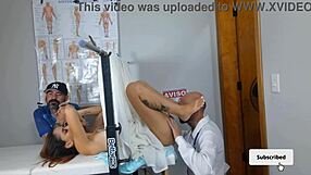 oh man, gynecologist fucks my wife without me knowing 😩 quick humiliation in hospital