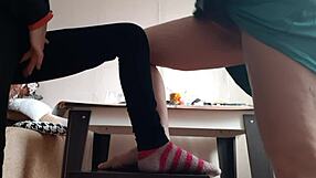 i love watching middle aged milf and student masturbate on chairs