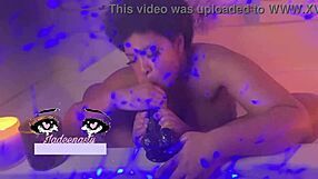 Busty Ebony Amateur Sucks Cock With Feet